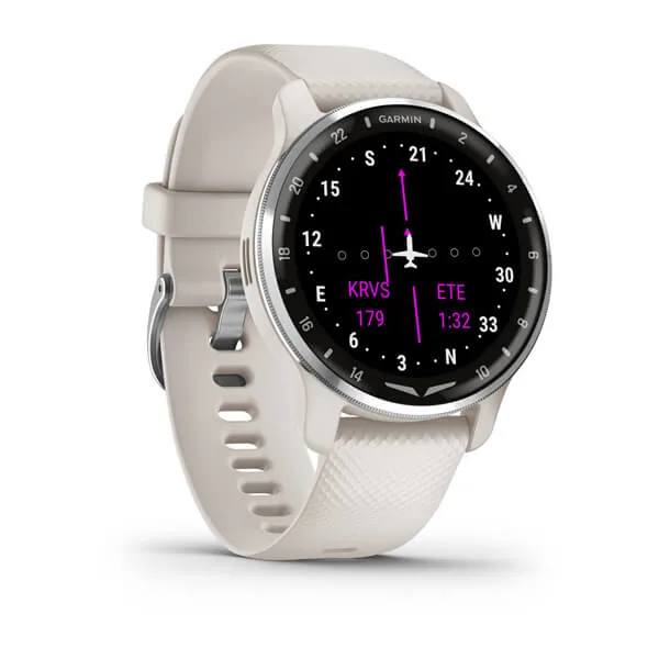 D2 Air X10, GPS, Ivoire, montre connecte aviateur