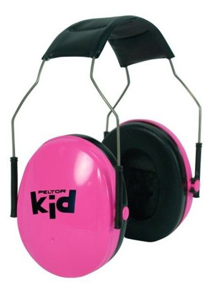 CASQUE ANTI BRUIT PELTOR KID  rose fluo ou vert fluo