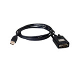 Cble de conversion USB  RS232