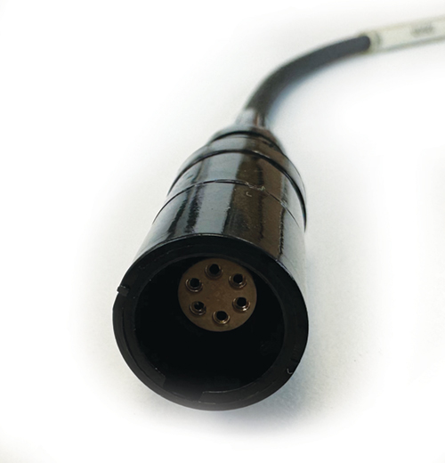 AW109 / 6-pin LEMO to 8-pin Fischer (90 degree)