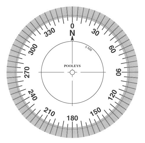 COMPASS ROSES for charts POOLEYS ( pochette de 10)