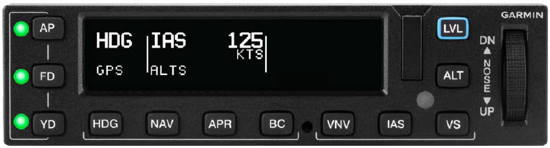 GFC 600 Digital Autopilot 3 servos