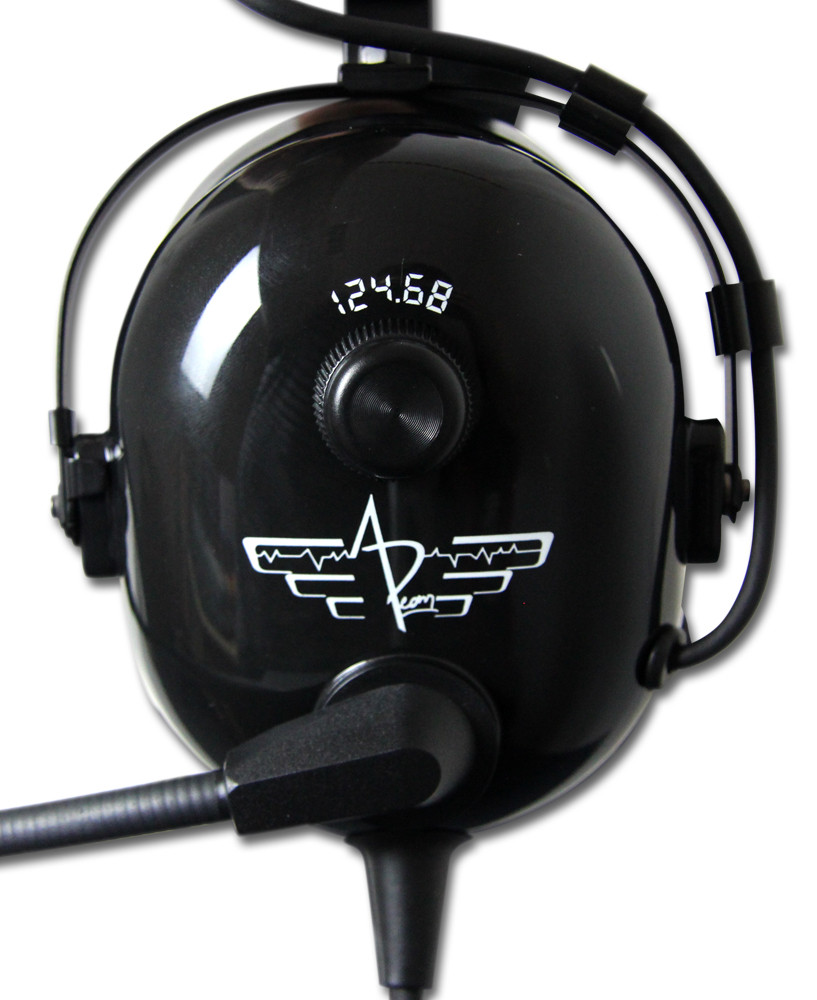 casque APCOM 124.68 FULL BLACK ( srie limite )