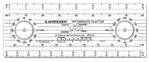 Regle PV-5 IFR enroute Jeppesen