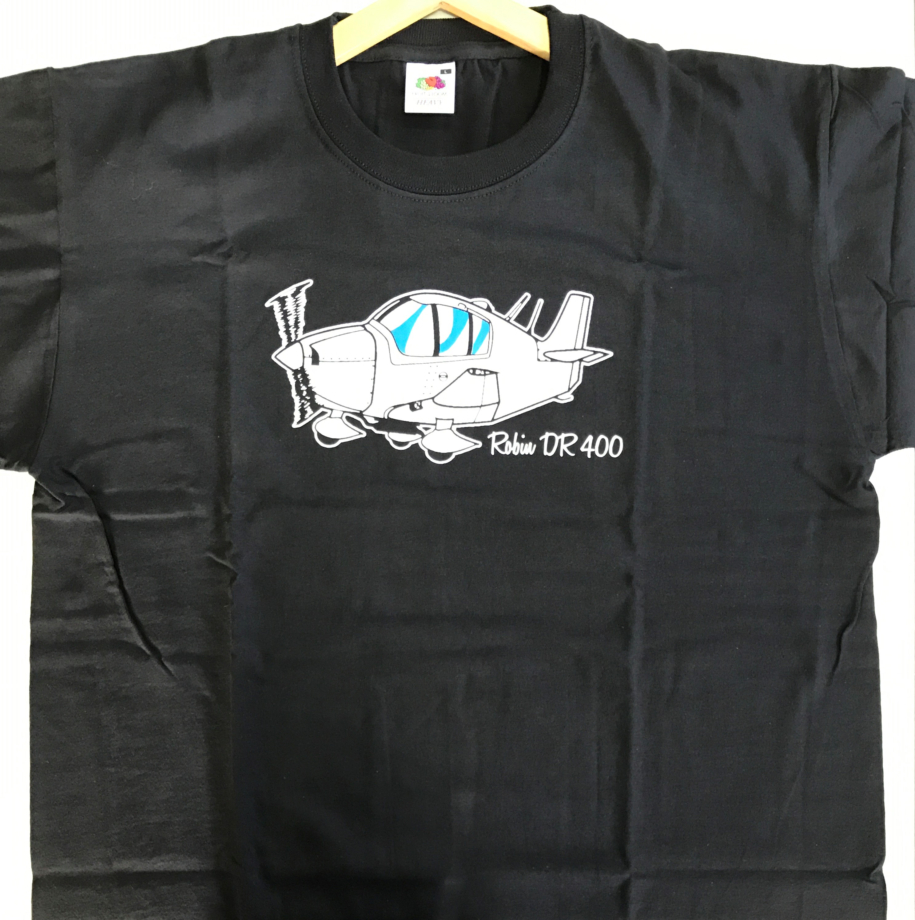Tee-shirt aero robin DR-400 NOIR TAILLE L