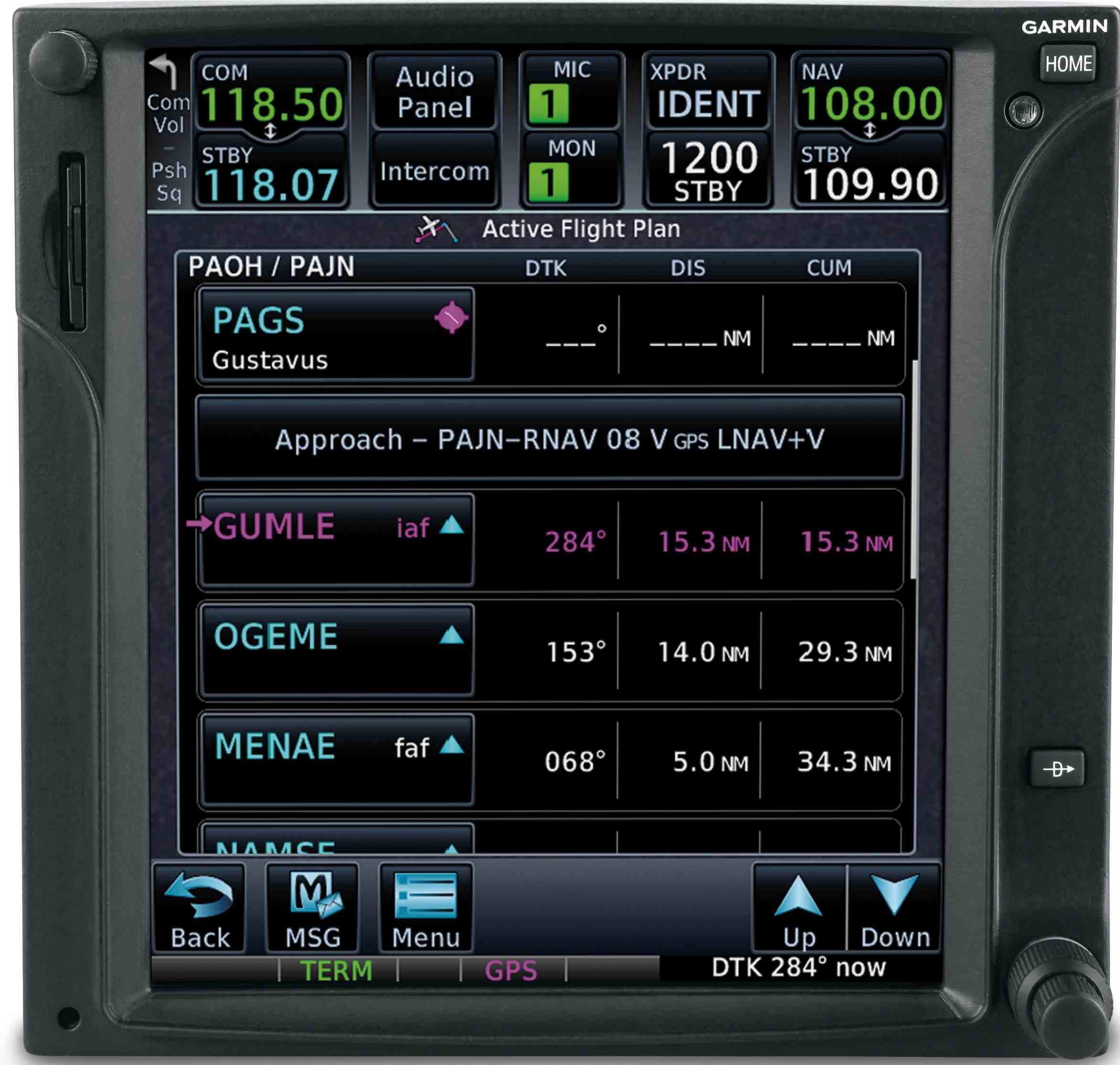GTN 750 GPS/NAV/COM neuf w/rack et kit