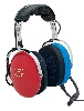 Casque ENFANT Pilot Classic Cadet bleu et rouge