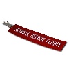 PORTE CLE " REMOVE BEFORE FLIGHT "