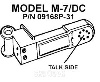 Microphone, M-7/DC Amplified Electret (retrofit kit)-