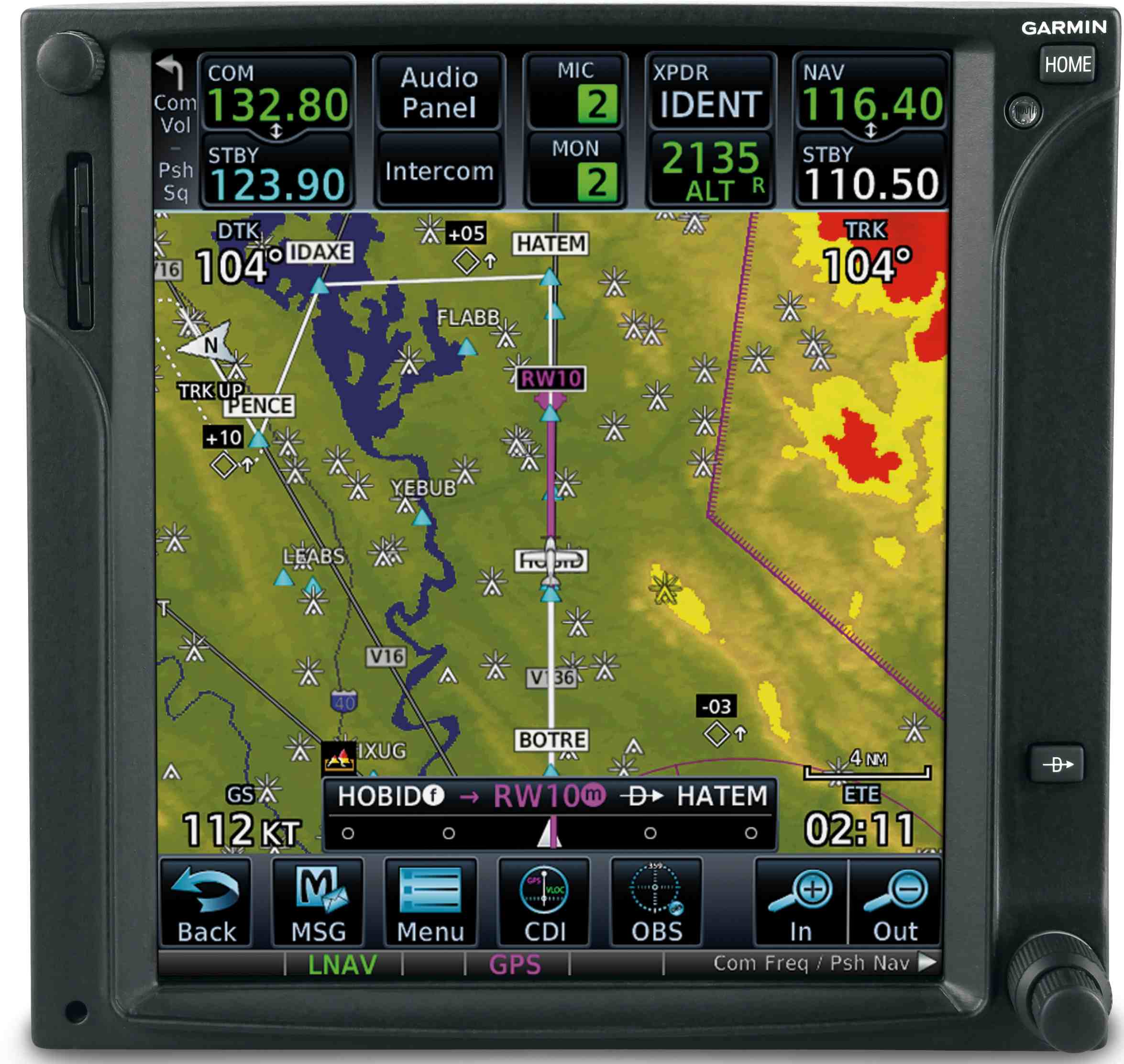 GTN 750 GPS/NAV/COM neuf w/rack et kit