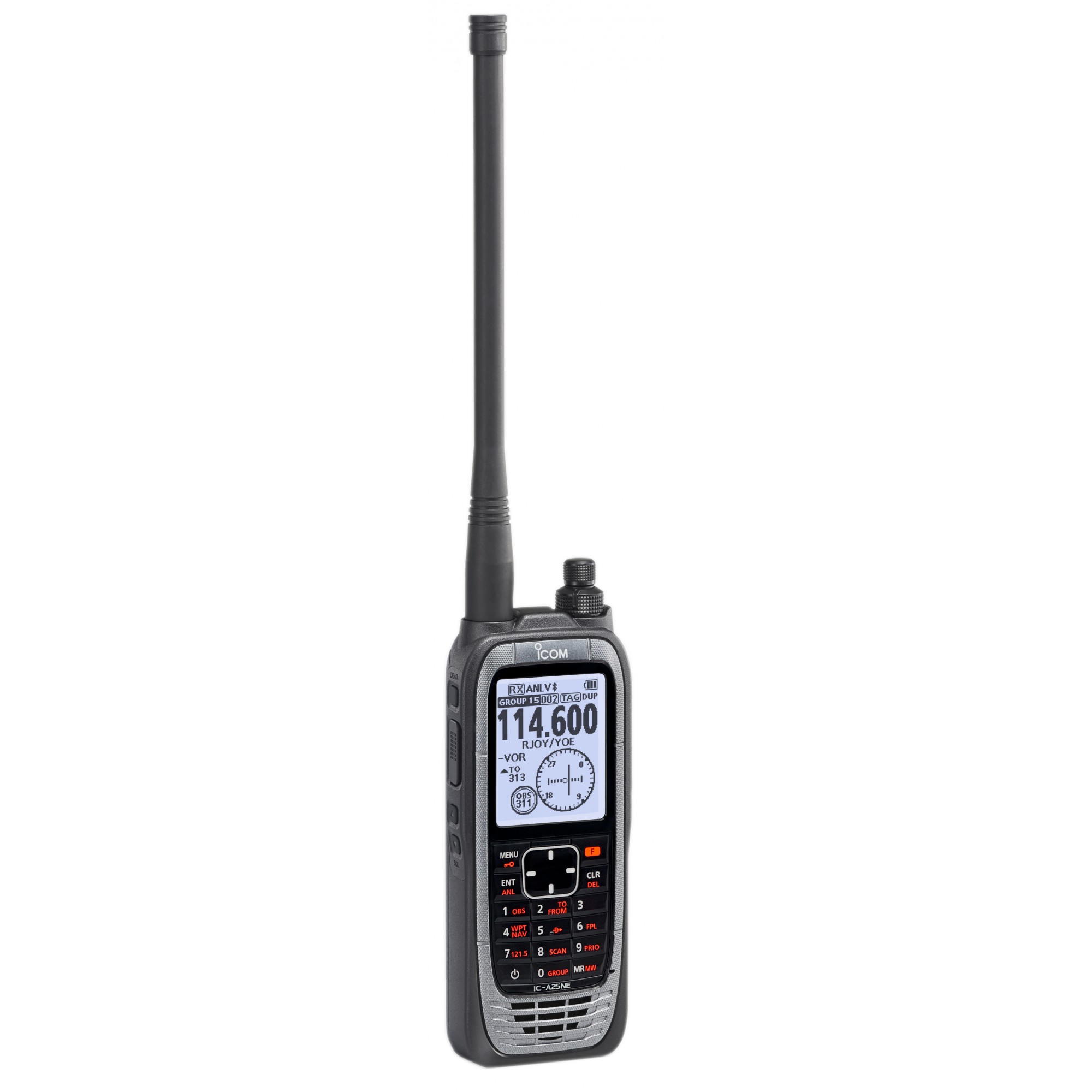 IC-A25NE VHF PORTABLE GPS VOR