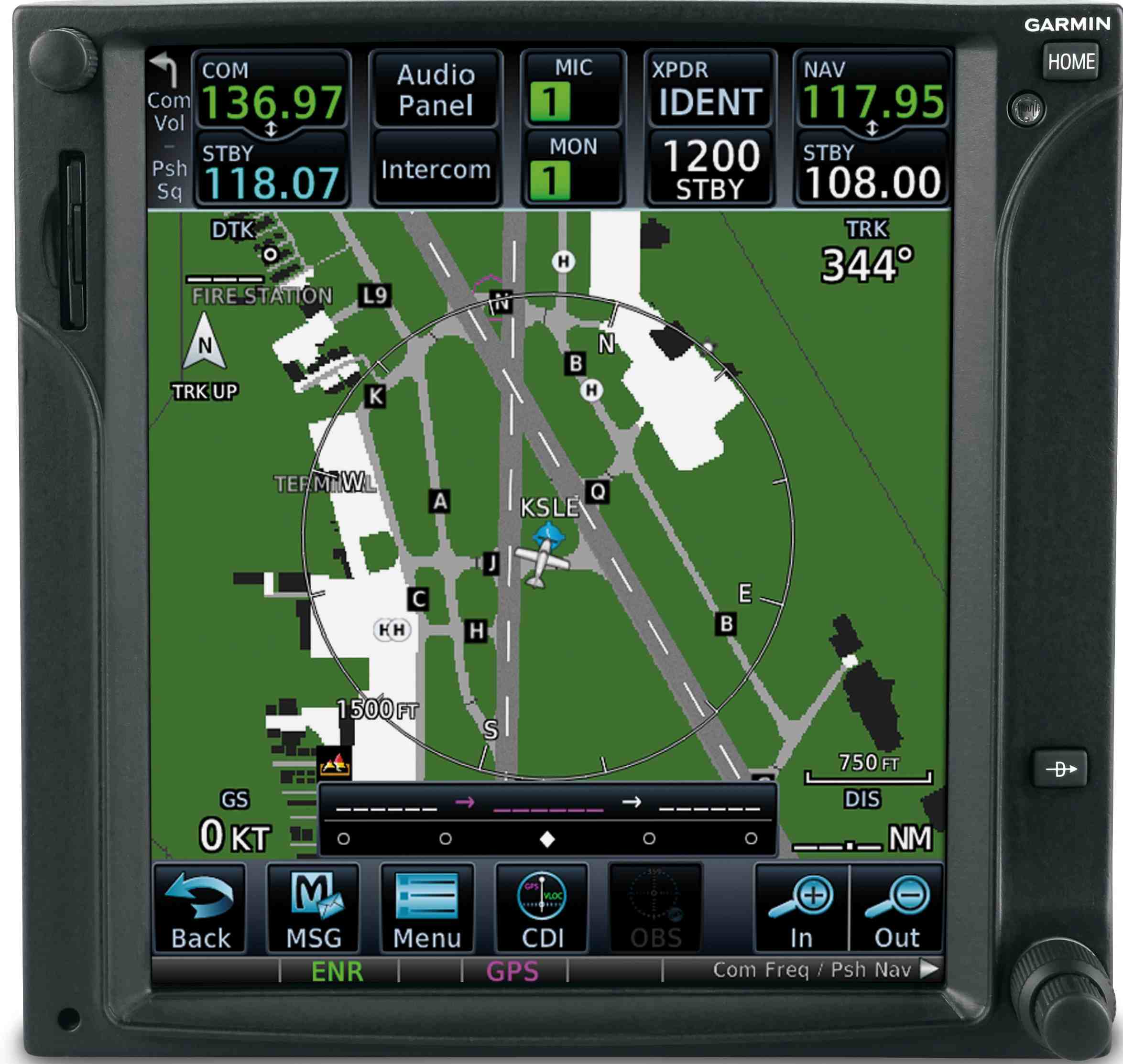GTN 750 GPS/NAV/COM neuf w/rack et kit