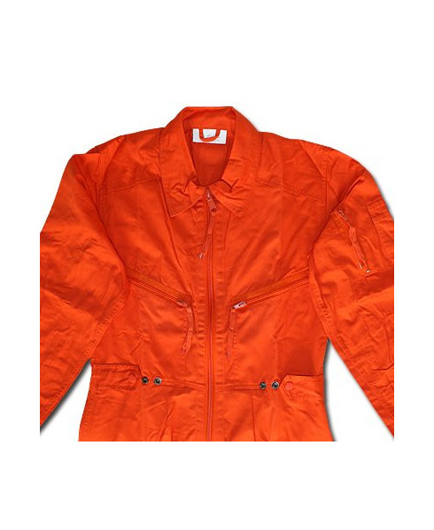 COMBINAISON DE VOL ORANGE ( taille  prciser 48  52 )