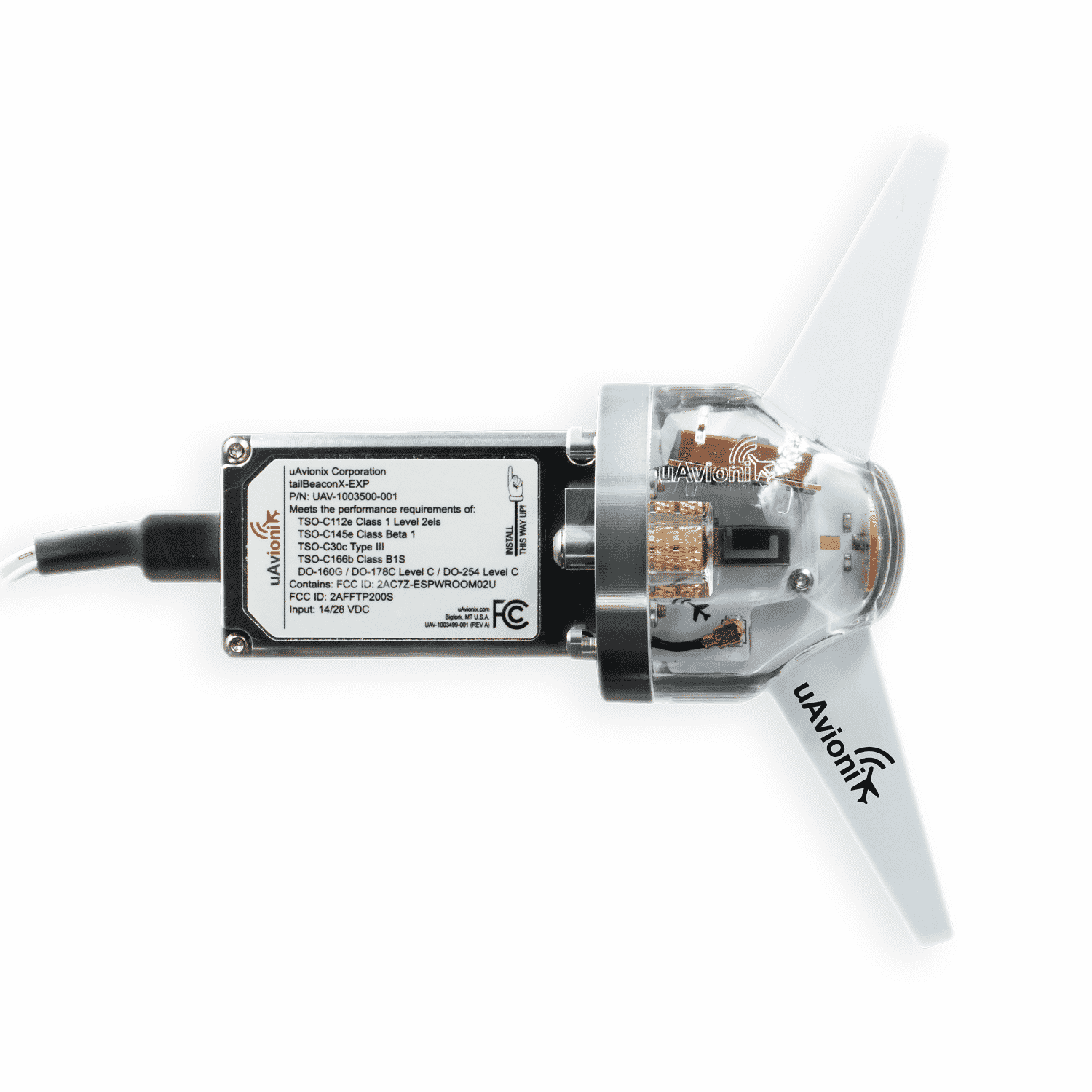 tailBeaconX TSO ADS-B TRANSPONDER - CERTIFIED