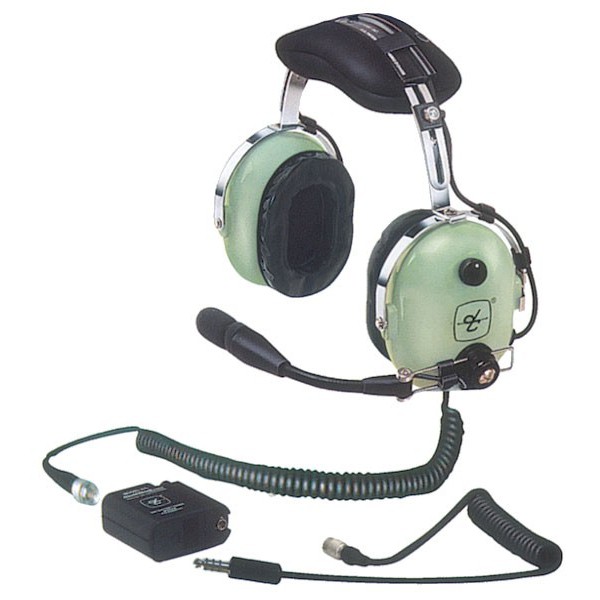 Casque David Clark H10-56HXL U174 hlicoptre - actif ENC technology - cble torsad