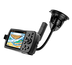 Support ventouse avec bras flexible pour GPS 196/296/495/496