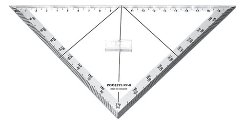 Rapporteur Triangulaire TP-8