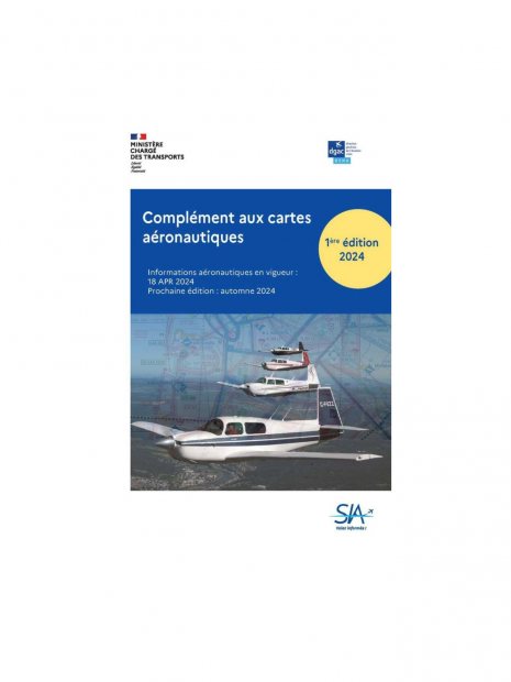 COMPLEMENT AUX CARTES AERONAUTIQUES  SIA 1re dition 2025