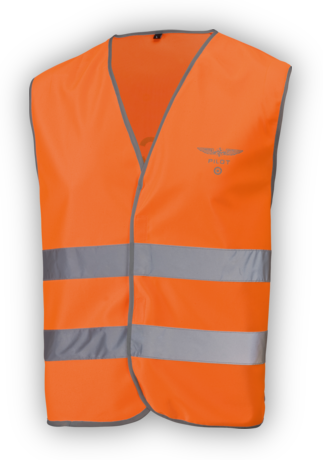 GILET P.W AIR CREW  ORANGE FLUO