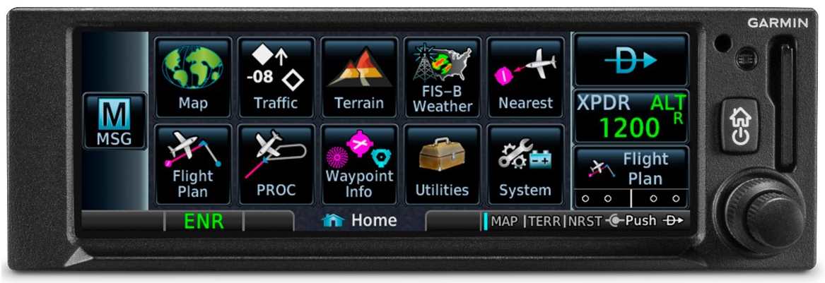 GNX 375 GPS et Transpondeur ADS-B Out/In