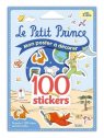 POSTER LE PETIT PRINCE A DECORER ET 100 STICKERS REPOSITIONNABLES