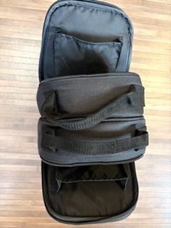 SAC POUR 2 CASQUES COULEUR NOIRE