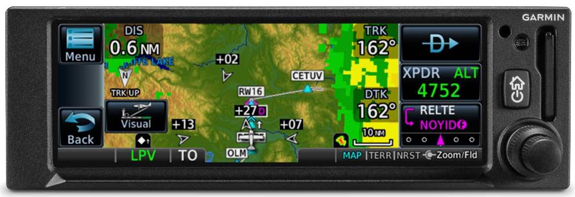 GNX 375 GPS et Transpondeur ADS-B Out/In