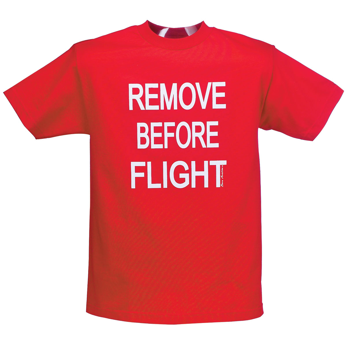 TEE SHIRT REMOVE BEFORE FLIGHT (FACE) TAILLE L