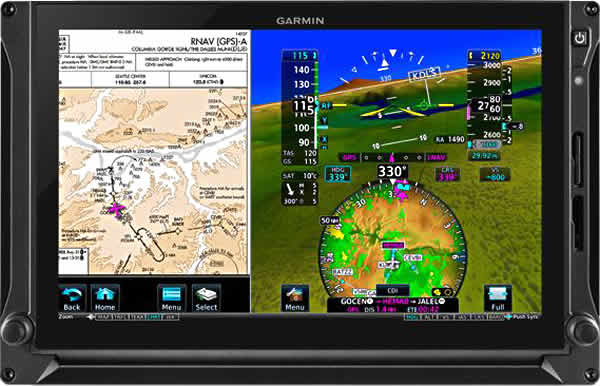 G600 TXI, 10.6-inch Integrated Flight Display (integrated AHRS) with GAD43e