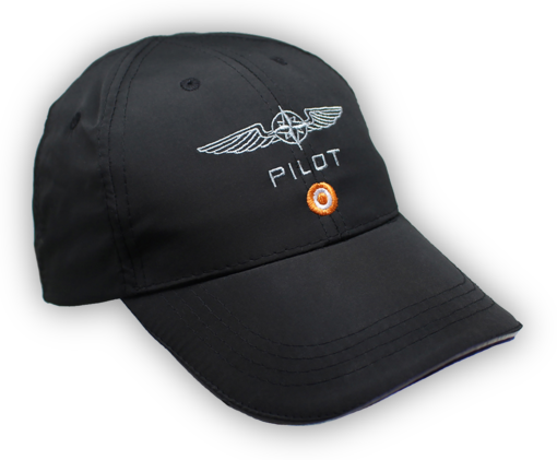 Casquette Microfibre noire DESIGN4PILOTS