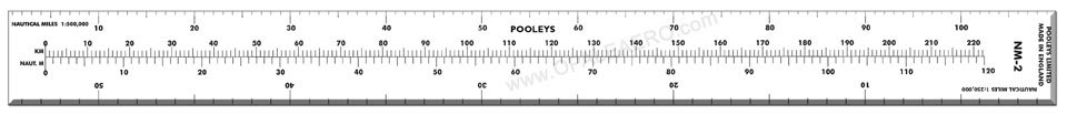 REGLE POOLEYS TRANSLUCIDE  NM-2