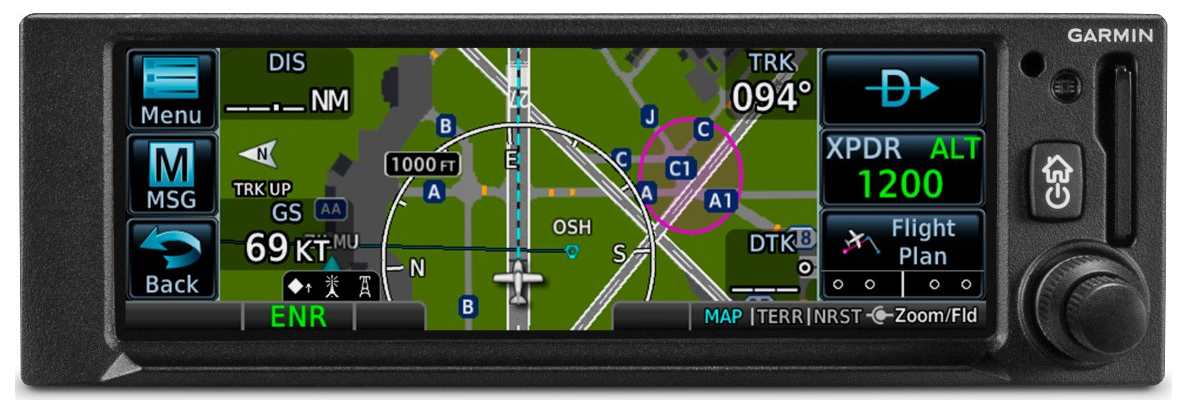 GNX 375 GPS et Transpondeur ADS-B Out/In