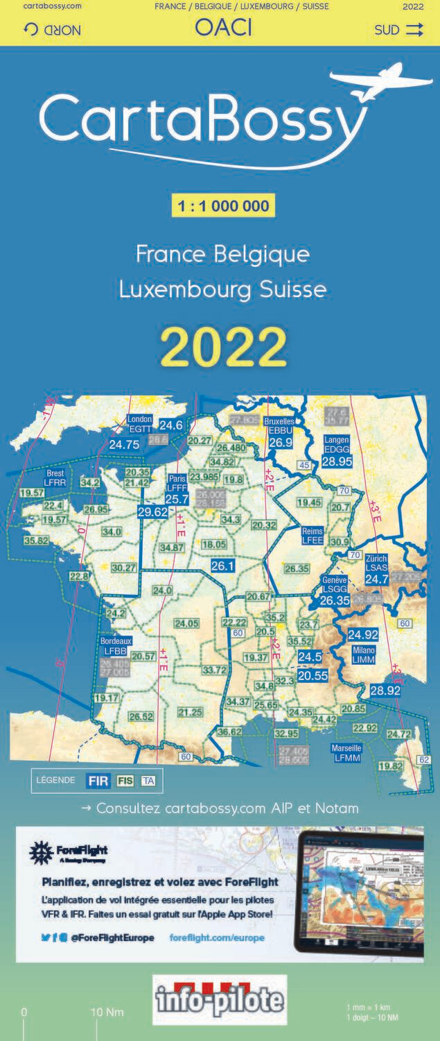 carte BOSSY 2023  STANDARD  FRANCE JOUR