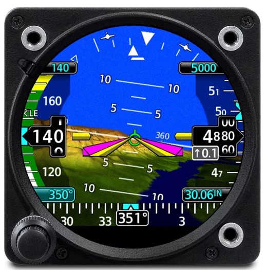 GI 275 (AI/ADI) Attitude Indicator avec AP interface, Class I/II Part 23