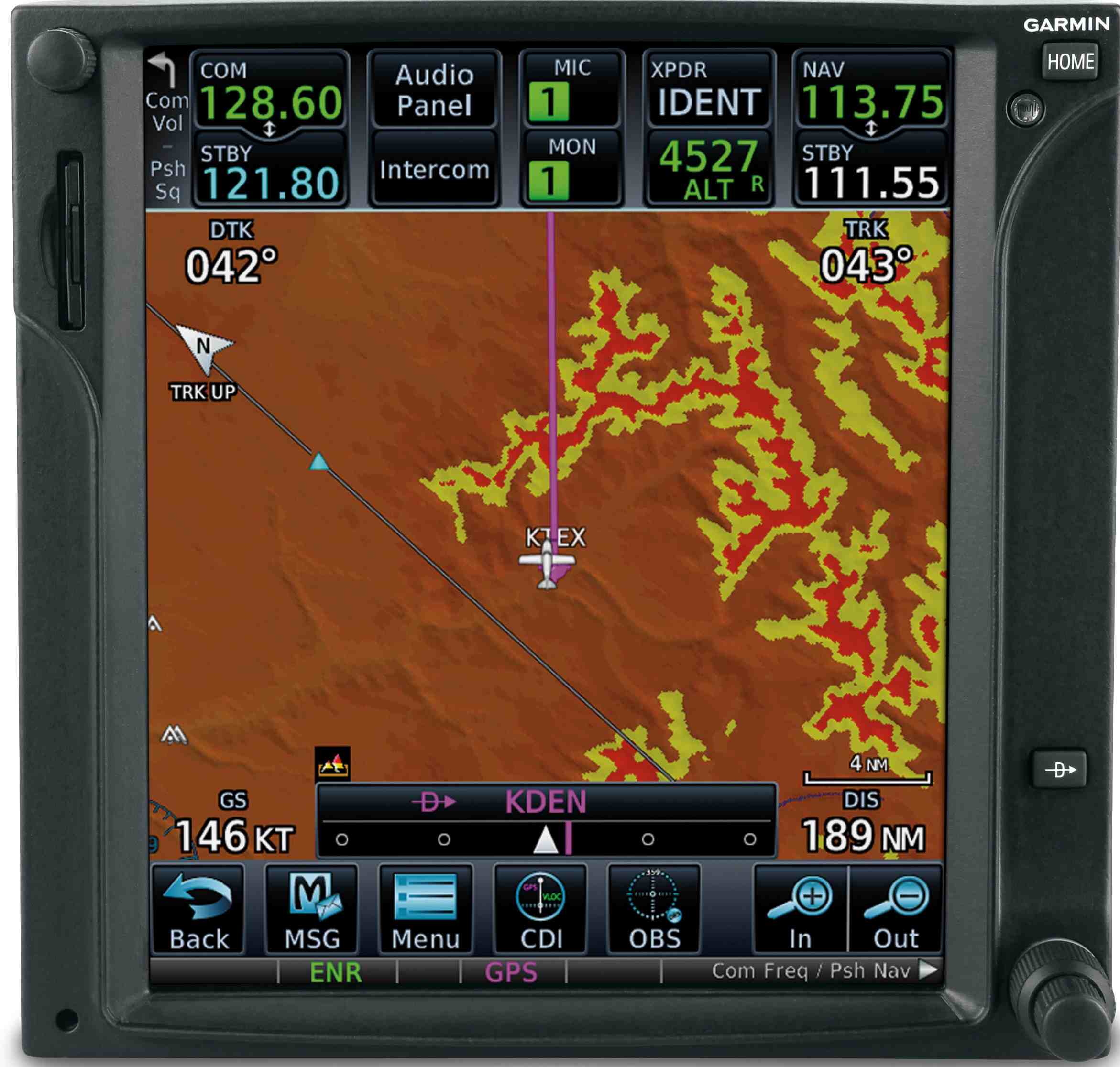 GTN 750 GPS/NAV/COM neuf w/rack et kit