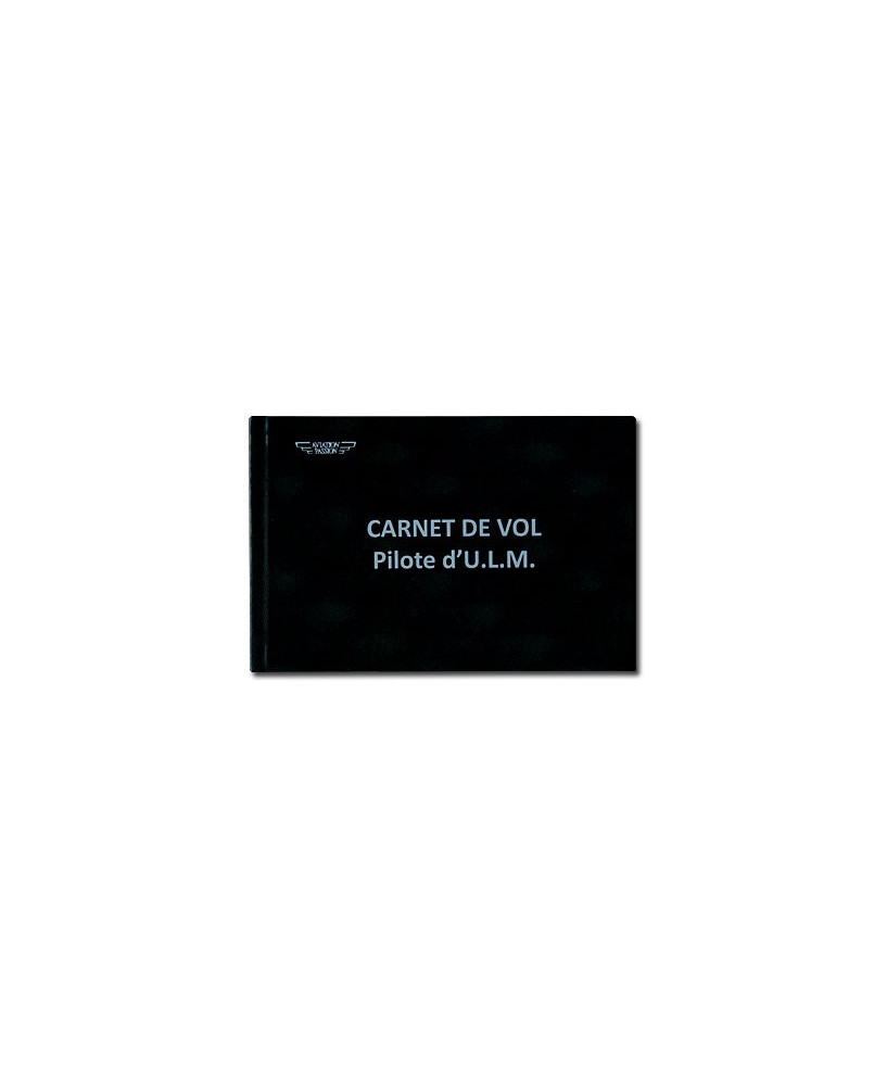 CARNET DE VOL PILOTE ULM AVIATION PASSION